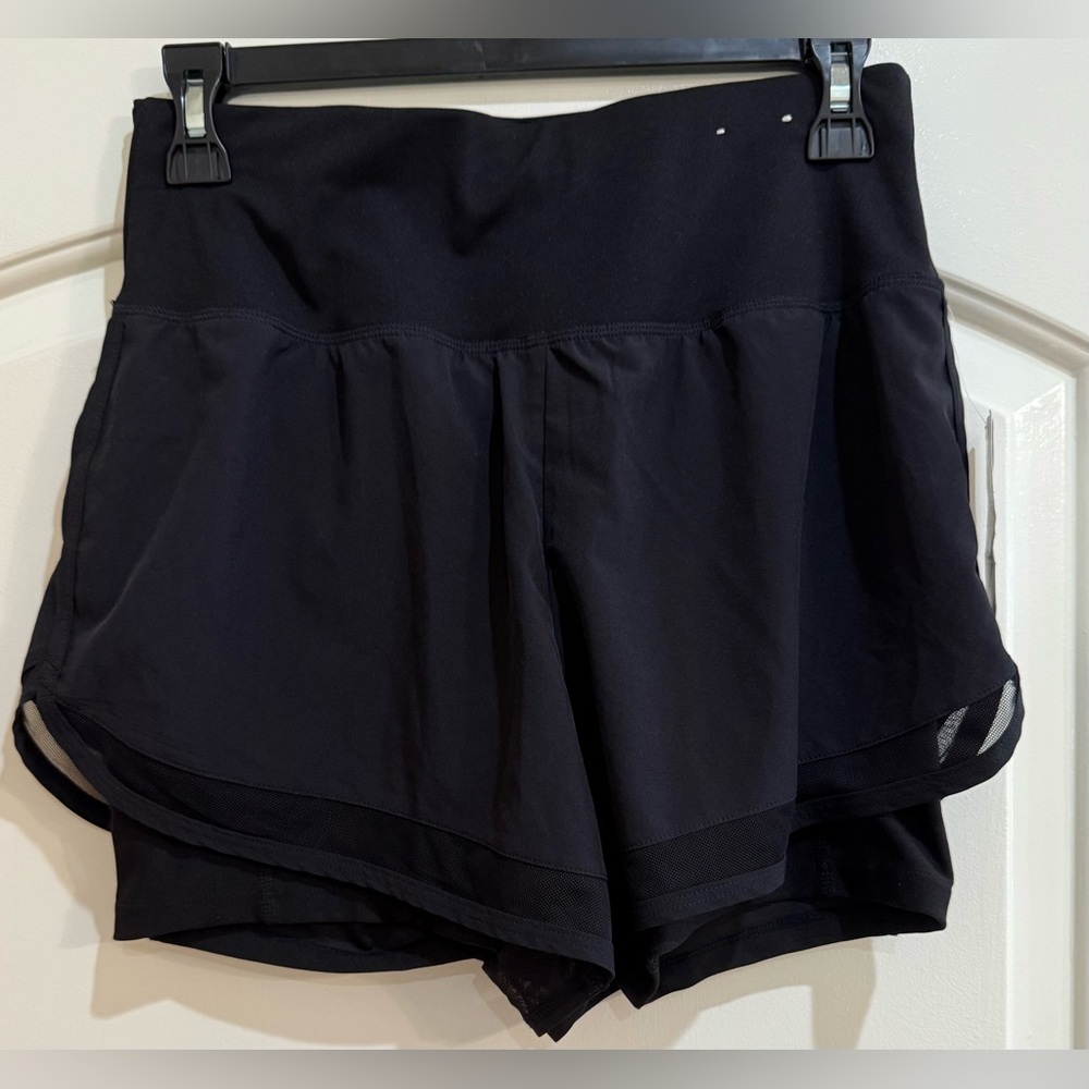 Xersion Women's Black Brief Lined Athletic Shorts Size S NWT